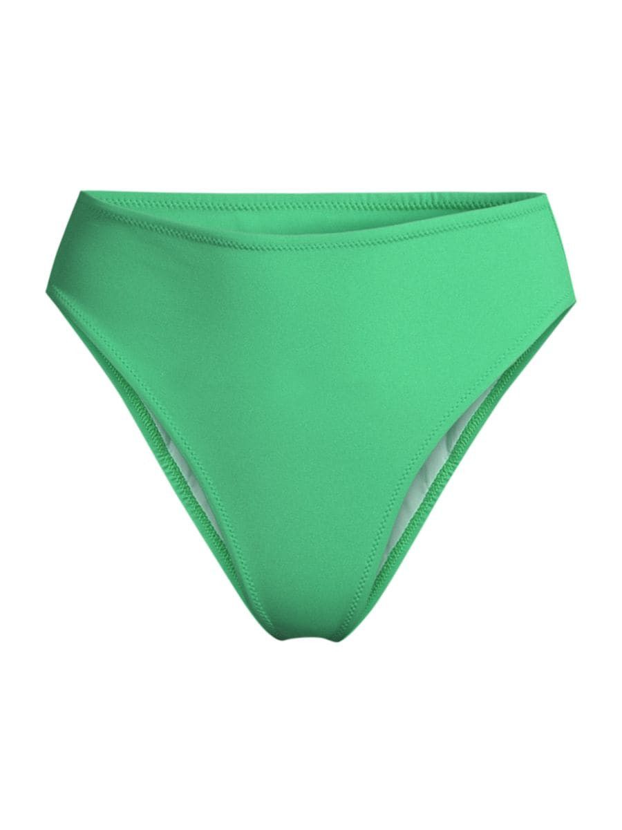 Iza High-Waisted Bikini Bottom | Saks Fifth Avenue