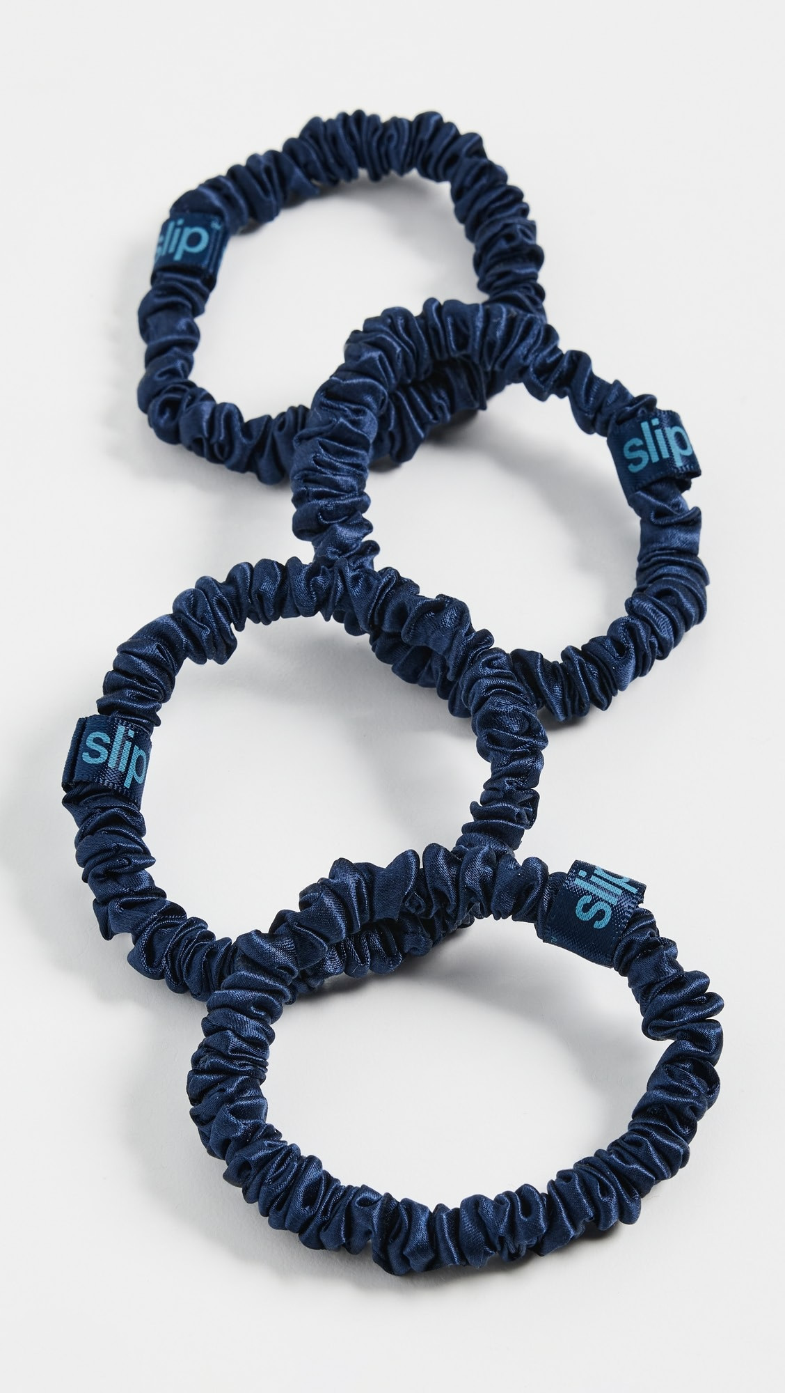 Skinny Silk Scrunchies Set of 4 | Shopbop