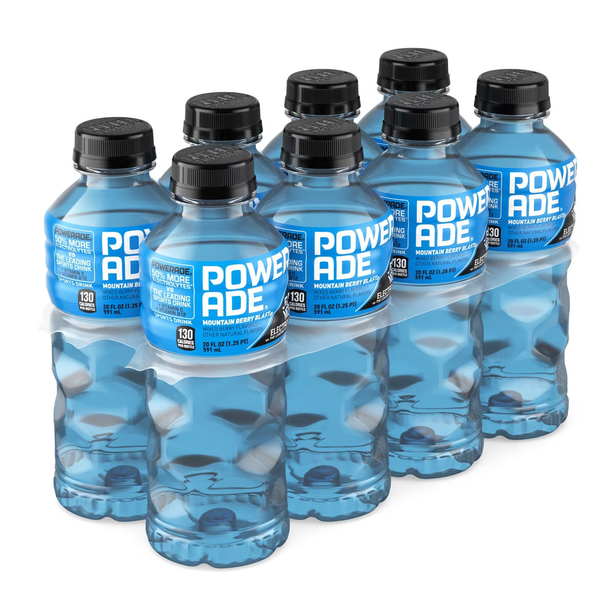 POWERADE Mountain Berry Blast Sports Drink - 8pk/20 fl oz Bottles | Target
