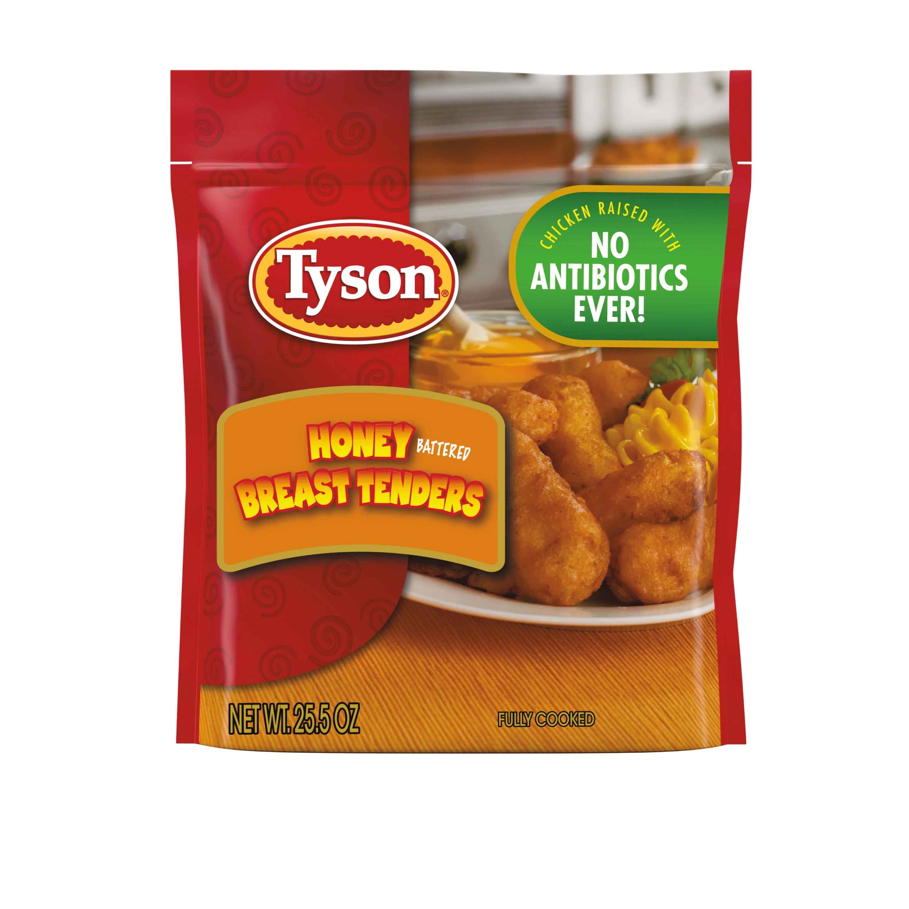 Tyson Honey Battered Breast Tenders, 1.59 lb (Frozen) | Walmart (US)
