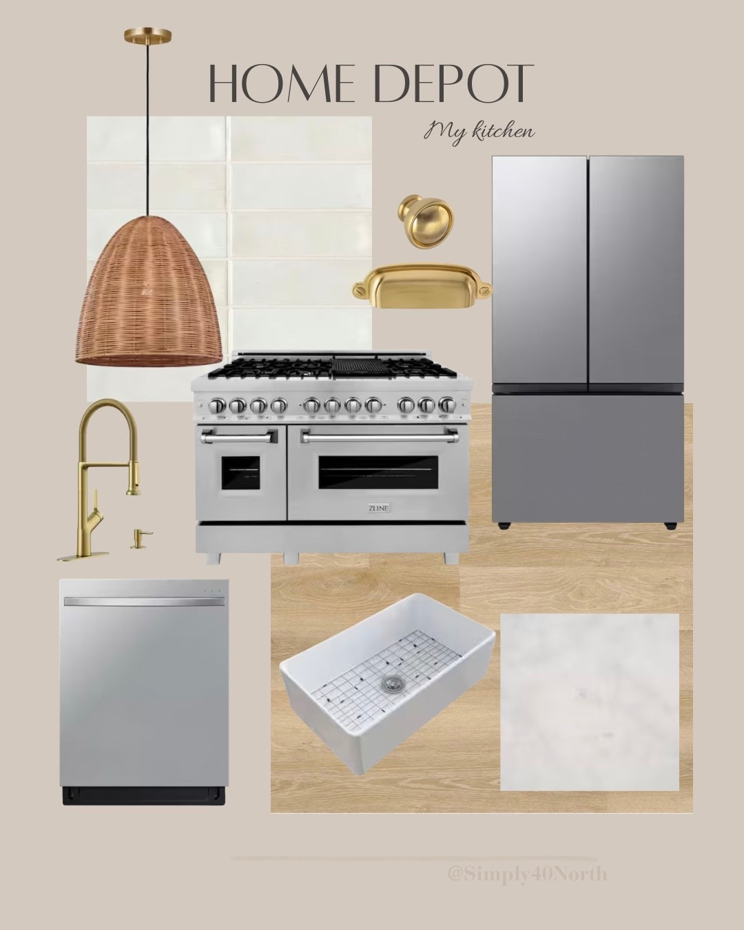 Most of my home when building came from Home Depot.  After five years living here I would choose these again.

#LTKHome