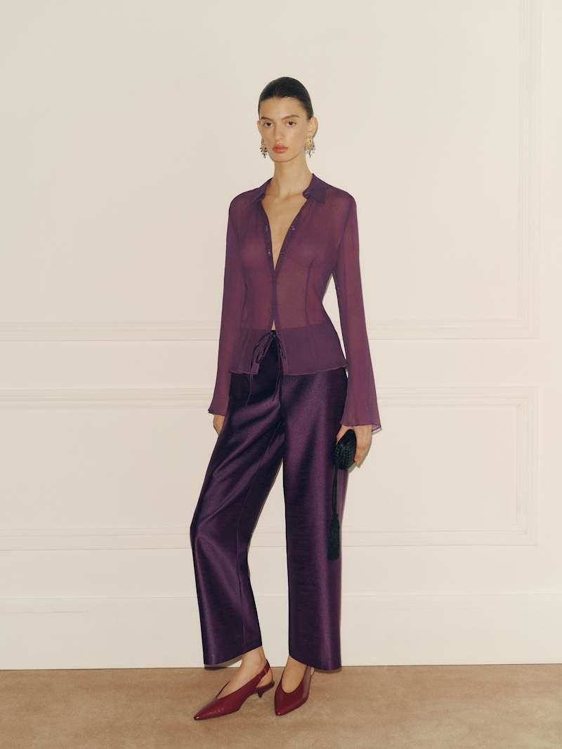 Olina Cropped Pant | Reformation (Global)