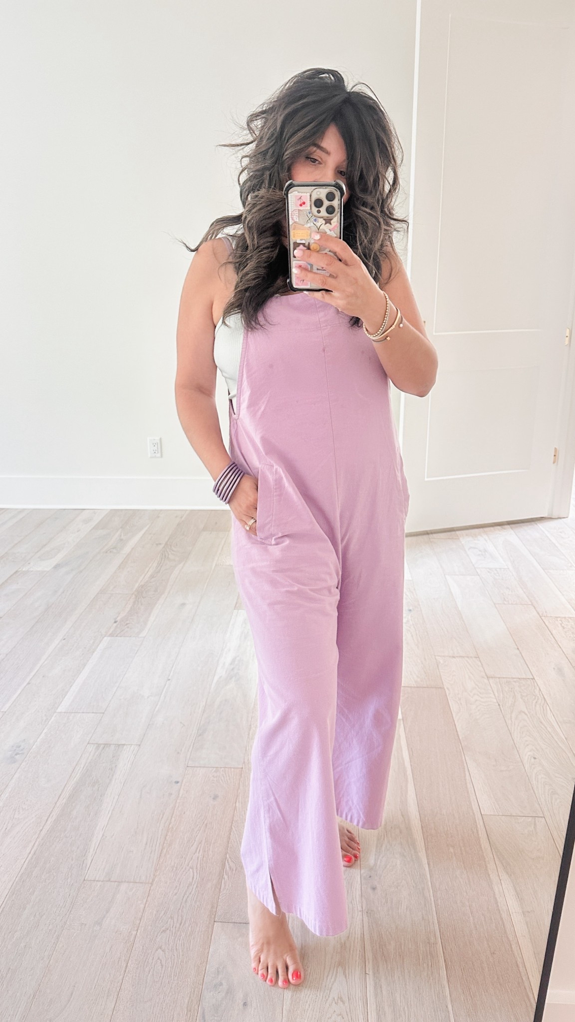 OOTD. the most confortable overall in linen. I have this in a few colors 

#LTKBeauty #LTKSeasonal #LTKOver40