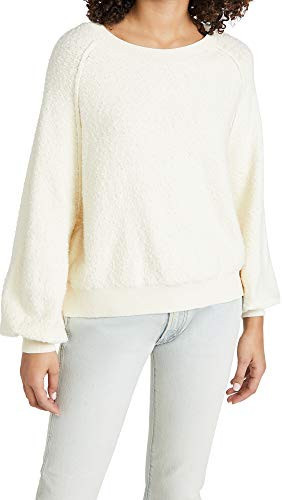 Free People Found My Friend Pullover Sweater Cream XS (Women's 0-2) | Amazon (US)