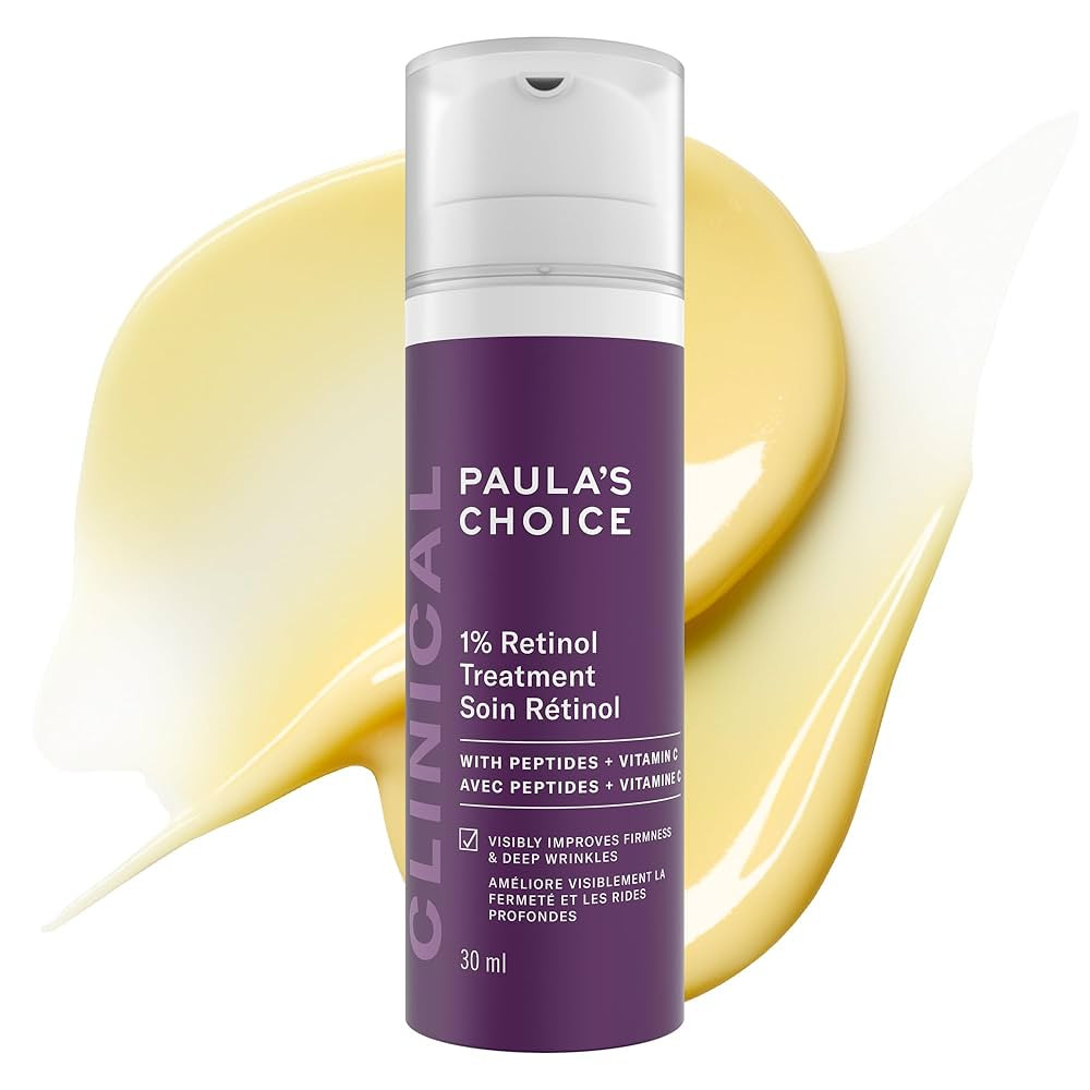 Paula's Choice CLINICAL 1% Retinol Treatment Cream with Peptides, Vitamin C & Licorice Extract, A... | Amazon (CA)