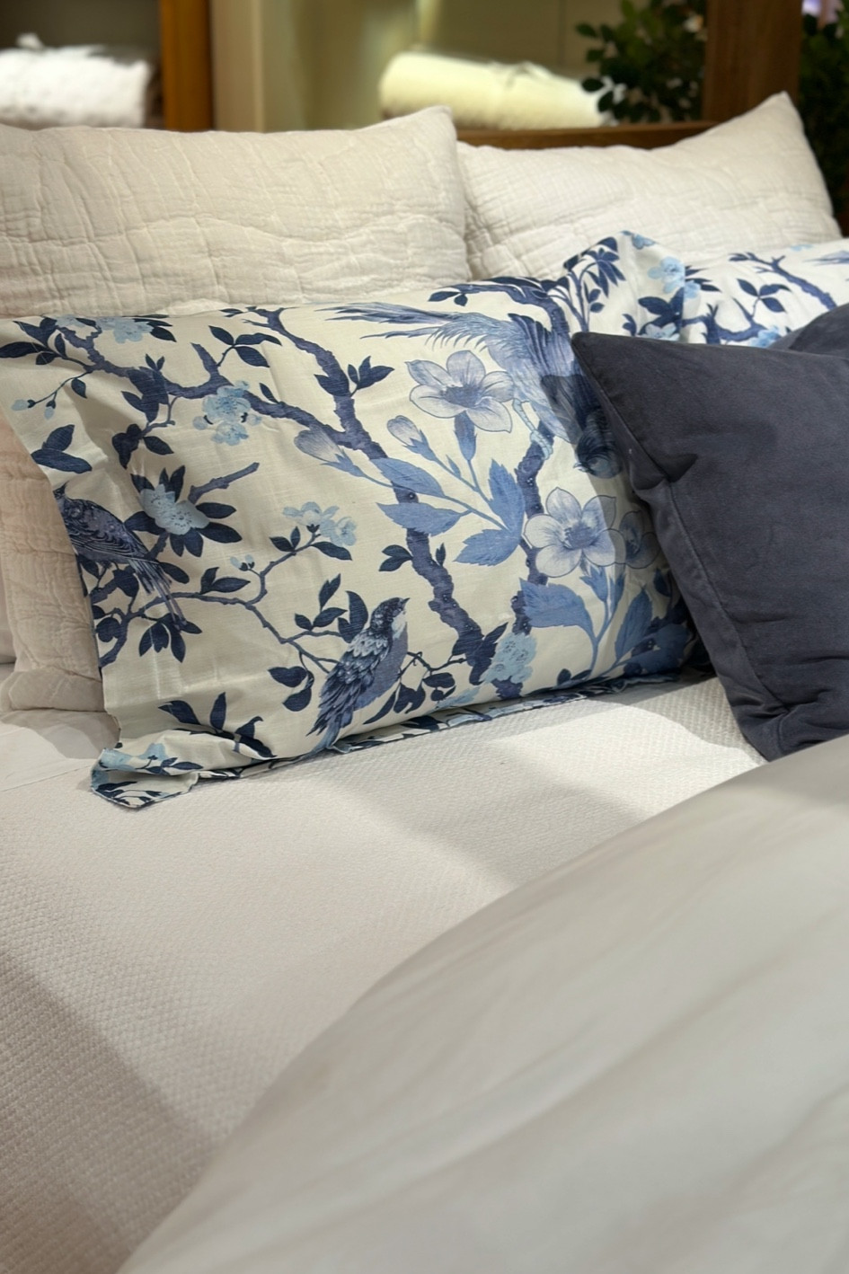 Blue and white bedding for spring!  Freshen up your bedroom decor for the spring season with beautiful bedding!

#ltkbedding #ltkpotterybarn

#LTKSeasonal #LTKStyleTip #LTKHome