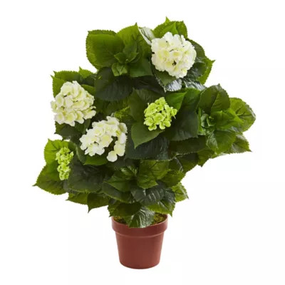 Nearly Natural Artificial 29 in. Hydrangea Plant | Tractor Supply