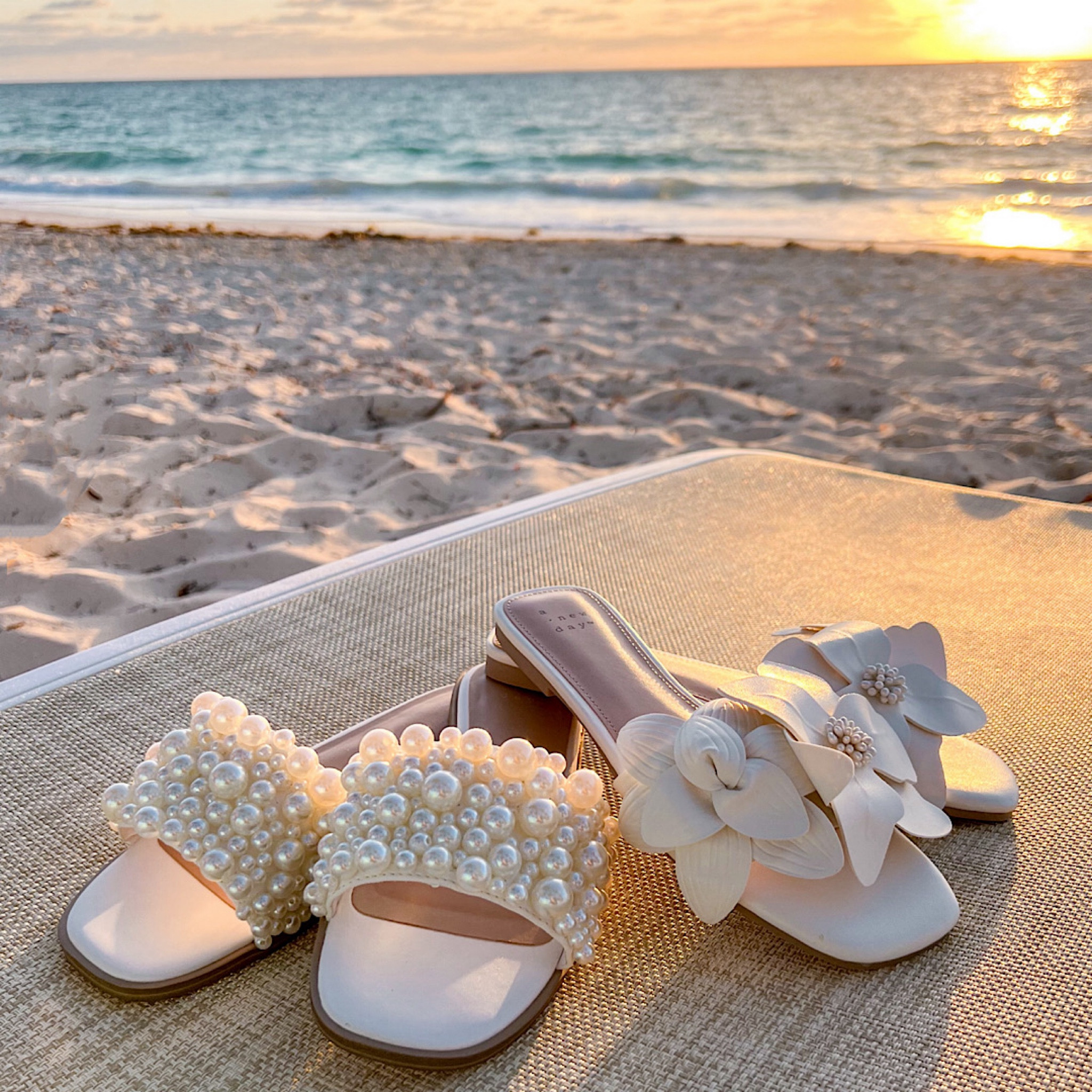 🎶 This one’s for the girls…🎵 These {SHOESDAY TUESDAY} sandals from Target have the BEST feminine touches with pearls or flowers 🌸. They’re comfortable, affordable, and come in a wide range of sizes. The floral sandals also come in black 🛍️. What PERFECT picks for bridal activities, Mother’s Day brunches, summer vacations, and family photos. 

#shoecrush #shoesdaytuesday #tuesdayshoesday #asianblogger #koreanblogger #onthewater #indianablogger #target #targetstyle #targettuesday #sandal #spring #summer 

#LTKshoecrush #LTKsalealert #LTKstyletip