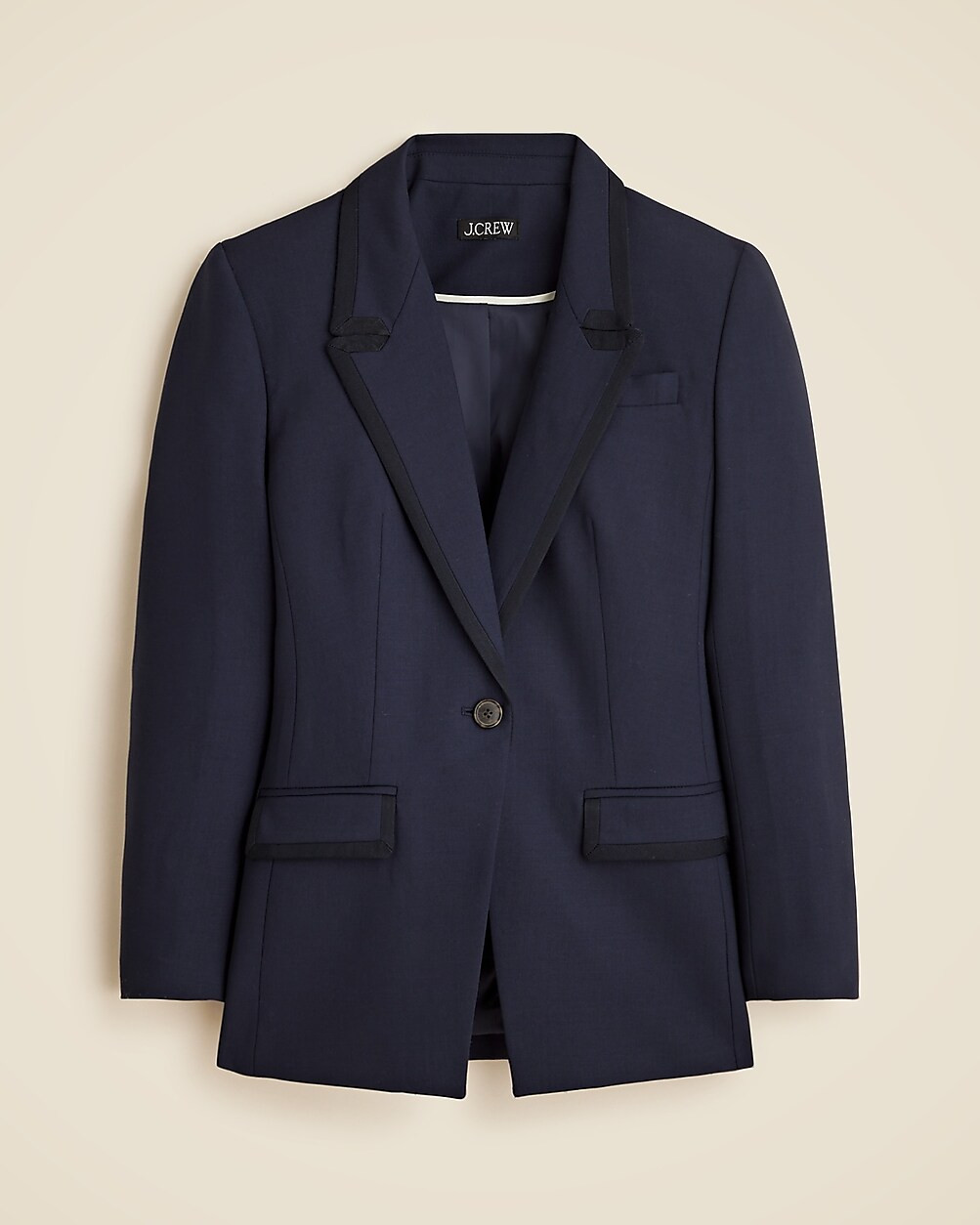 Vivienne blazer in Italian stretch merino wool blend | J. Crew US