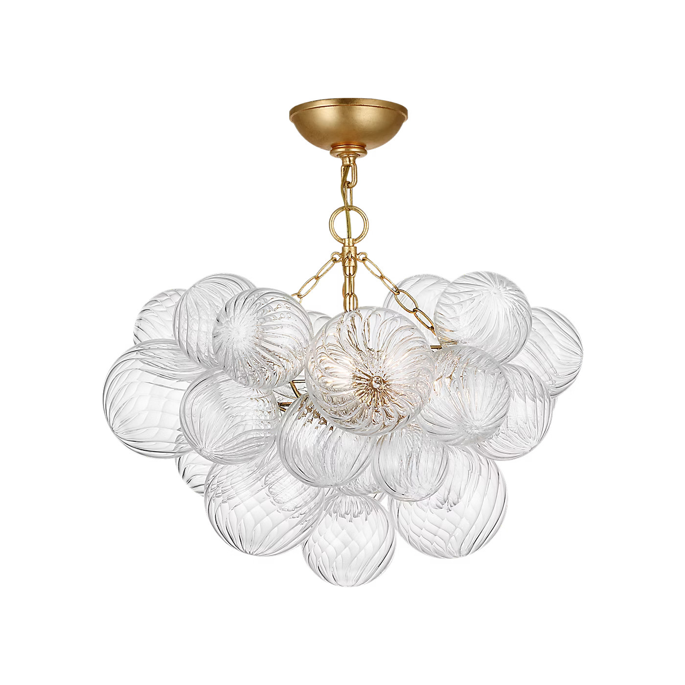 Talia 24" Semi-Flush Mount | Visual Comfort