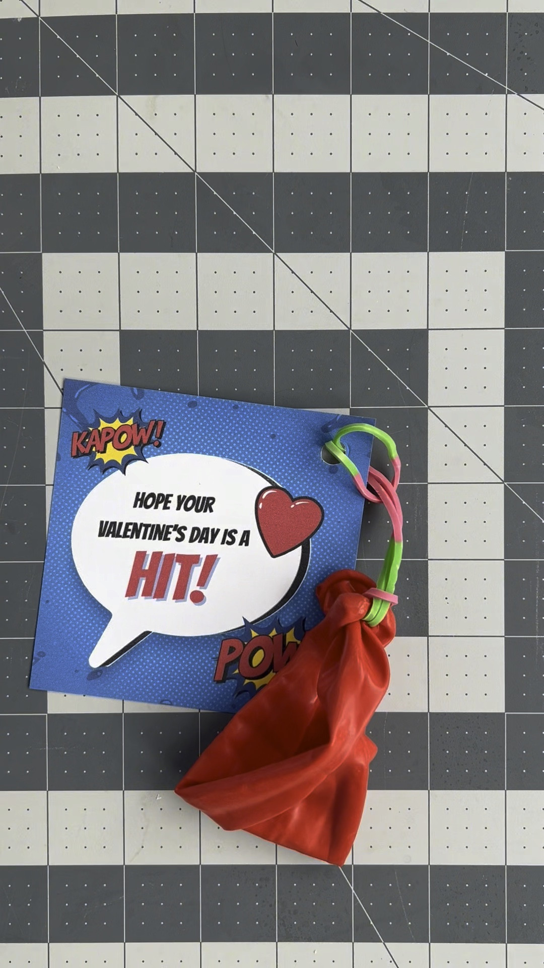 Sharing one last Valentine’s Day card for kids. This one is for all the procrastinators of the bunch or for the kiddos who can’t bring treats to school. Punch balloons are *always* a hit with my kids❣️

Here’s a link to the template: http://tinyurl.com/PunchBalloonCard

#LTKkids #LTKVideo #LTKSeasonal