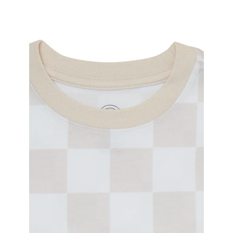 Wonder Nation Boys Short Sleeve Printed and Solid T-Shirt, 2-Pack, Sizes 4-18 | Walmart (US)