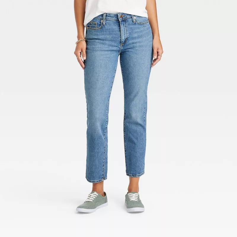 Women's High-Rise Slim Straight Jeans - Universal Thread™ | Target