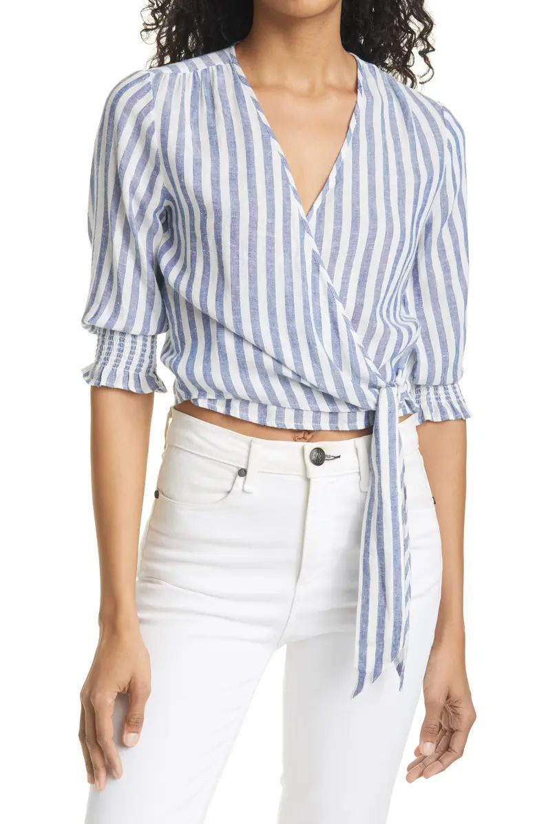 Raquel Wrap Crop Top | Nordstrom | Nordstrom