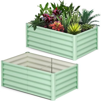 Raised Garden Bed, Metal Raised Garden Beds Outdoor, Rectangular Planter Box for Planting Plants, Vegetables and Flower | Target