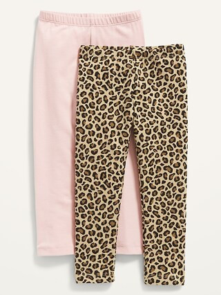 Full-Length Leggings 2-Pack for Toddler Girls | Old Navy (US)