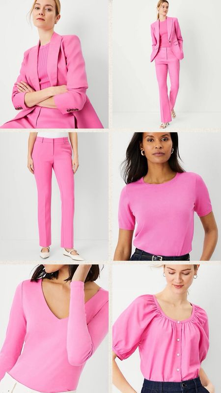 This pretty pink is so perfect for winters and springs!!! #hocspring #hocwinter #workwear #pink #blazer 

#LTKstyletip #LTKworkwear #LTKSeasonal