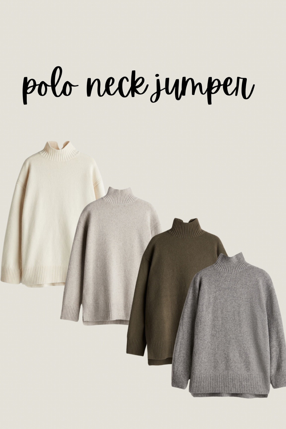 New in polo jumpers! These are great for the ladies the prefer longer jumpers ❄️🧶

#LTKwinter #LTKmodest #LTKautumn