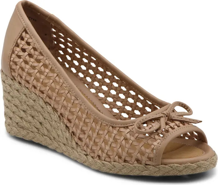 Adrienne Vittadini Batches Espadrille Wedge Pump (Women) | Nordstromrack | Nordstrom Rack