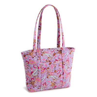 Vera Bradley Women's Outlet Disney Pixar Cotton Small Vera Tote Bag Toy Story Rodeo Paisley | Target