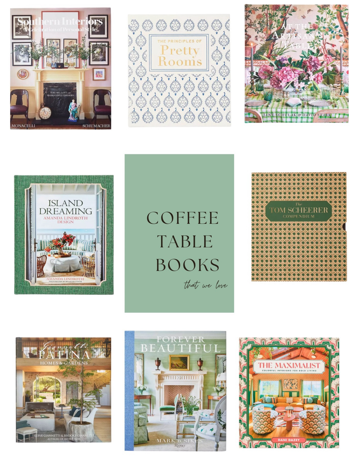 Coastal color meets classic Southern charm. A curated stack of coffee table books that bring breezy seaside vibes, timeless Southern style, and vibrant design into your space. Think coastal living, colorful interiors, beach house inspiration, and elegant Southern home decor — perfect for styling your coffee table or elevating your living room aesthetic.

#LTKHome #CoffeeTableStyling #CoastalDecor #SouthernStyle #CoastalLiving #ColorfulInteriors #HomeStyling #InteriorInspo #SouthernCharm #BeachHouseStyle #ClassicHomeDecor #jackiejoycedesignco