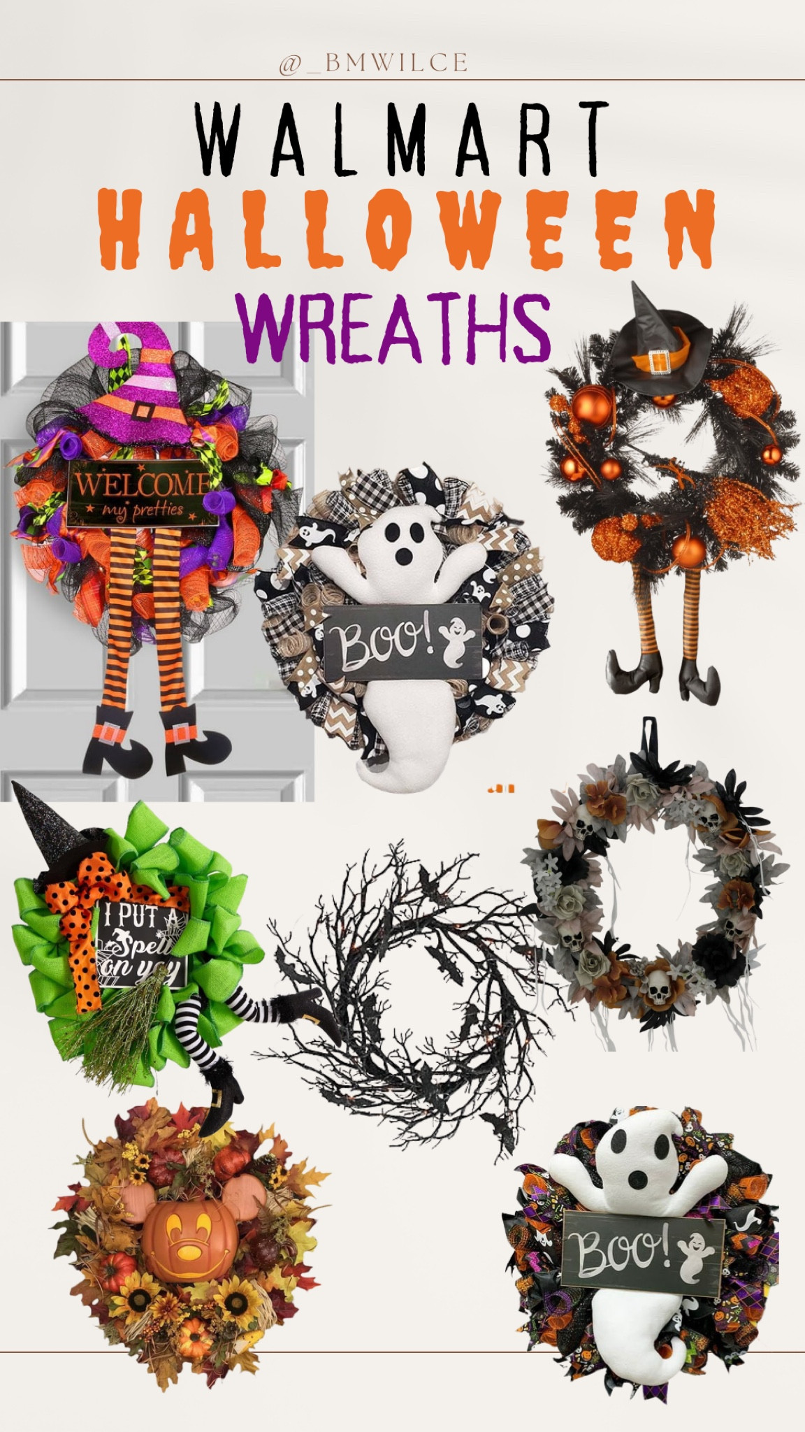 Walmart Halloween / Halloween Decor / Halloween Wreaths / Affordable Halloween Decor 

#LTKhome #LTKsalealert #LTKSeasonal