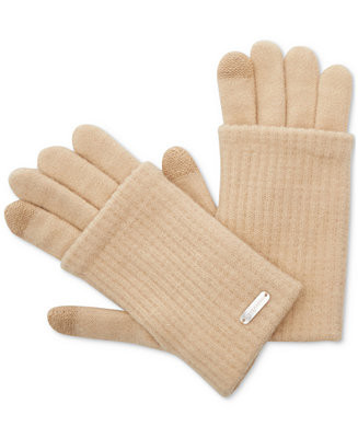 Steve Madden Women's Cozy Touchscreen Gloves, Created for Macy's - Macy's | Macy's
