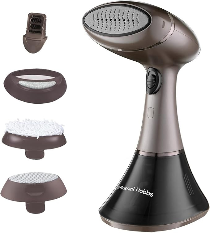 Russell Hobbs Handheld Clothes Steamer [Multipurpose, Antibacterial] Steam Genie Aroma (1800W, 32... | Amazon (UK)