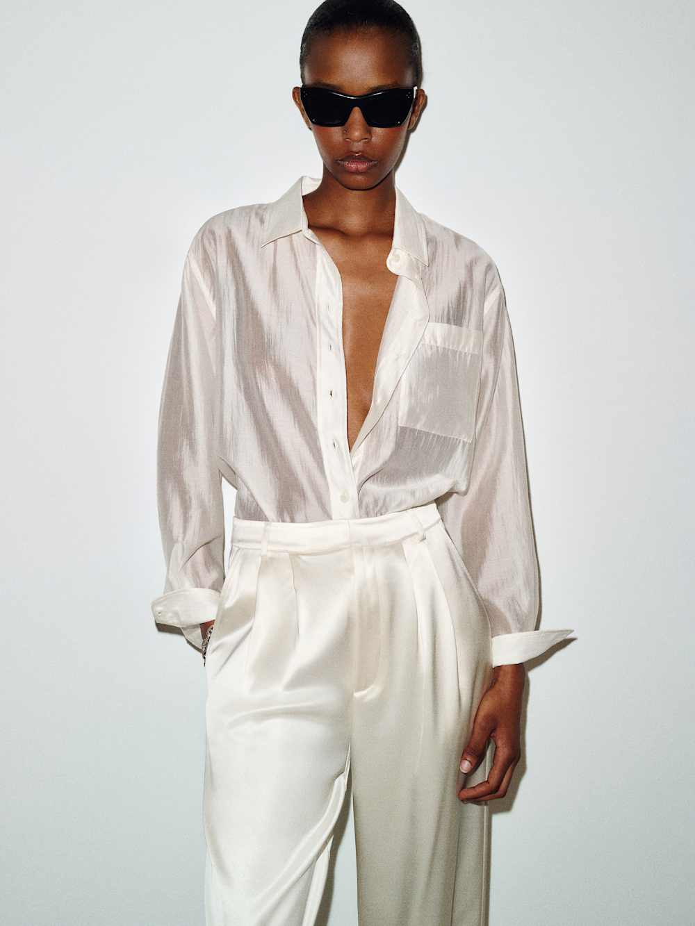 Eli Oversized Shirt | Reformation (Global)