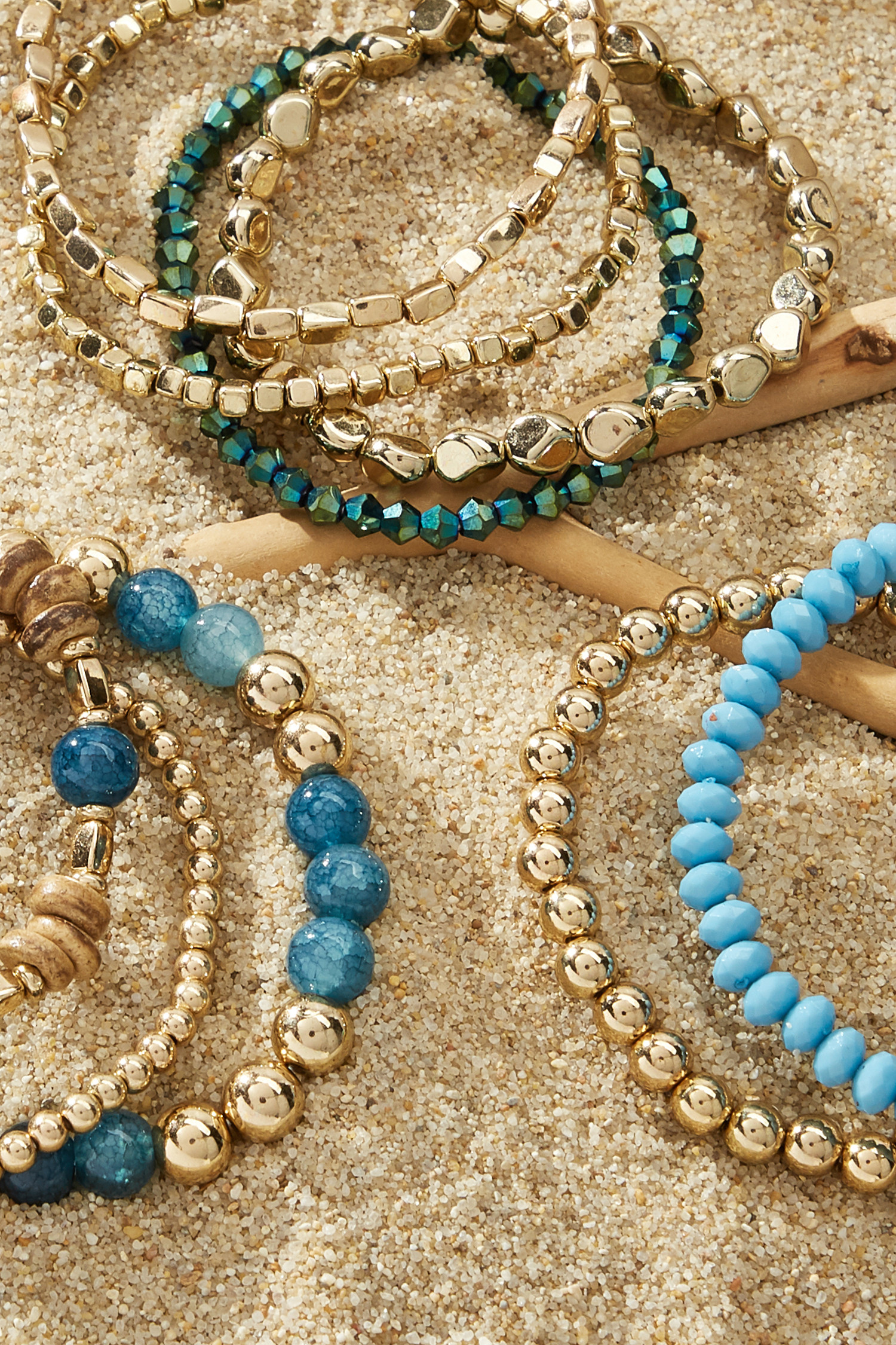 Gleaming Beaded Bracelet Set | Beachy Shine | Cupshe | Cupshe US