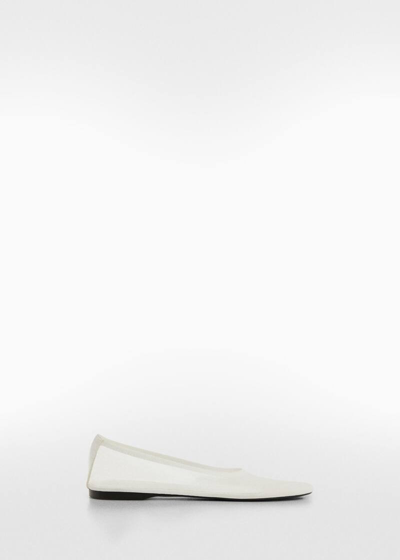 Ballerine mesh semitrasparente -  Donna | Mango Italia | Mango IT