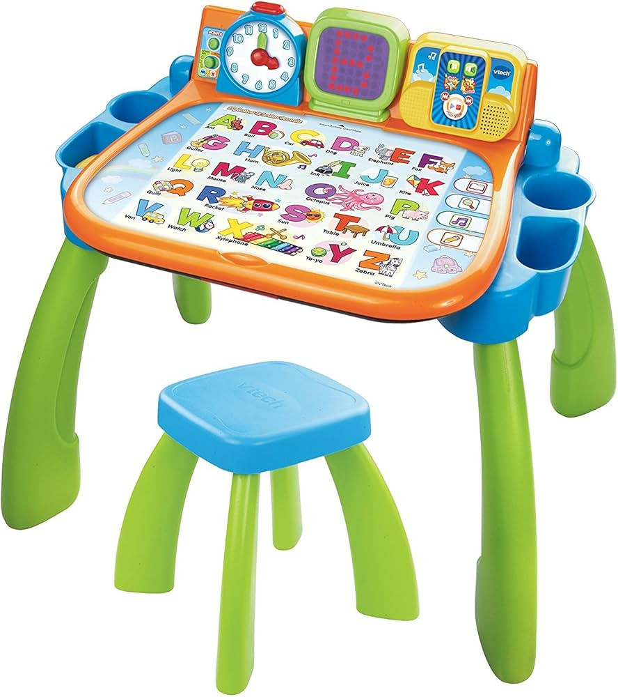 VTech Touch and Learn Activity Desk (Frustration Free Packaging), Green | Amazon (US)