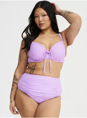 High-Waist High Cut Cheeky Swim Bottom | Torrid (US & Canada)