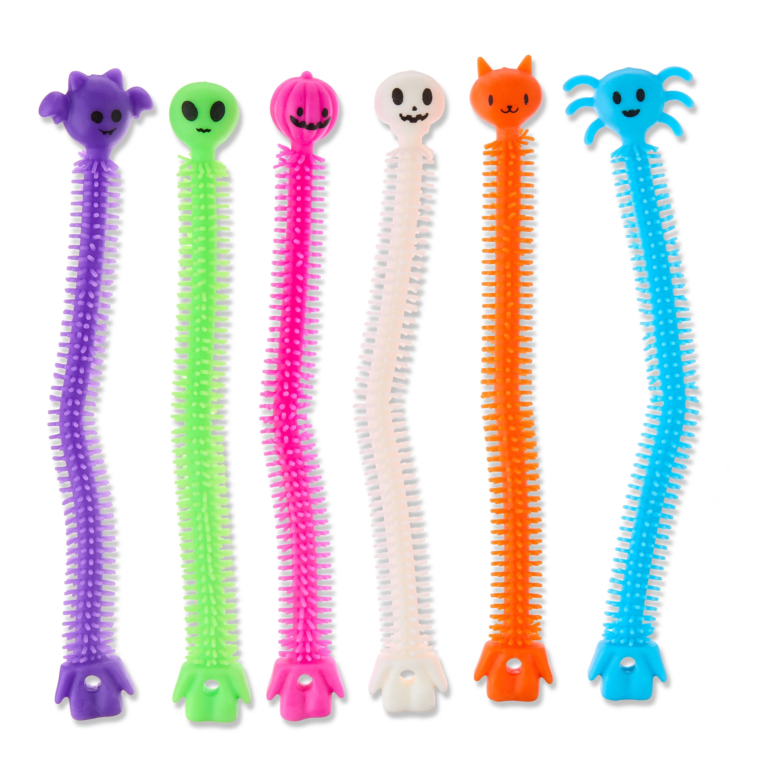 Stretchy Strings with Halloween Icons,6 Pieces, Thermoplastic Rubber, for Ages 3+, Party Favors, ... | Walmart (US)