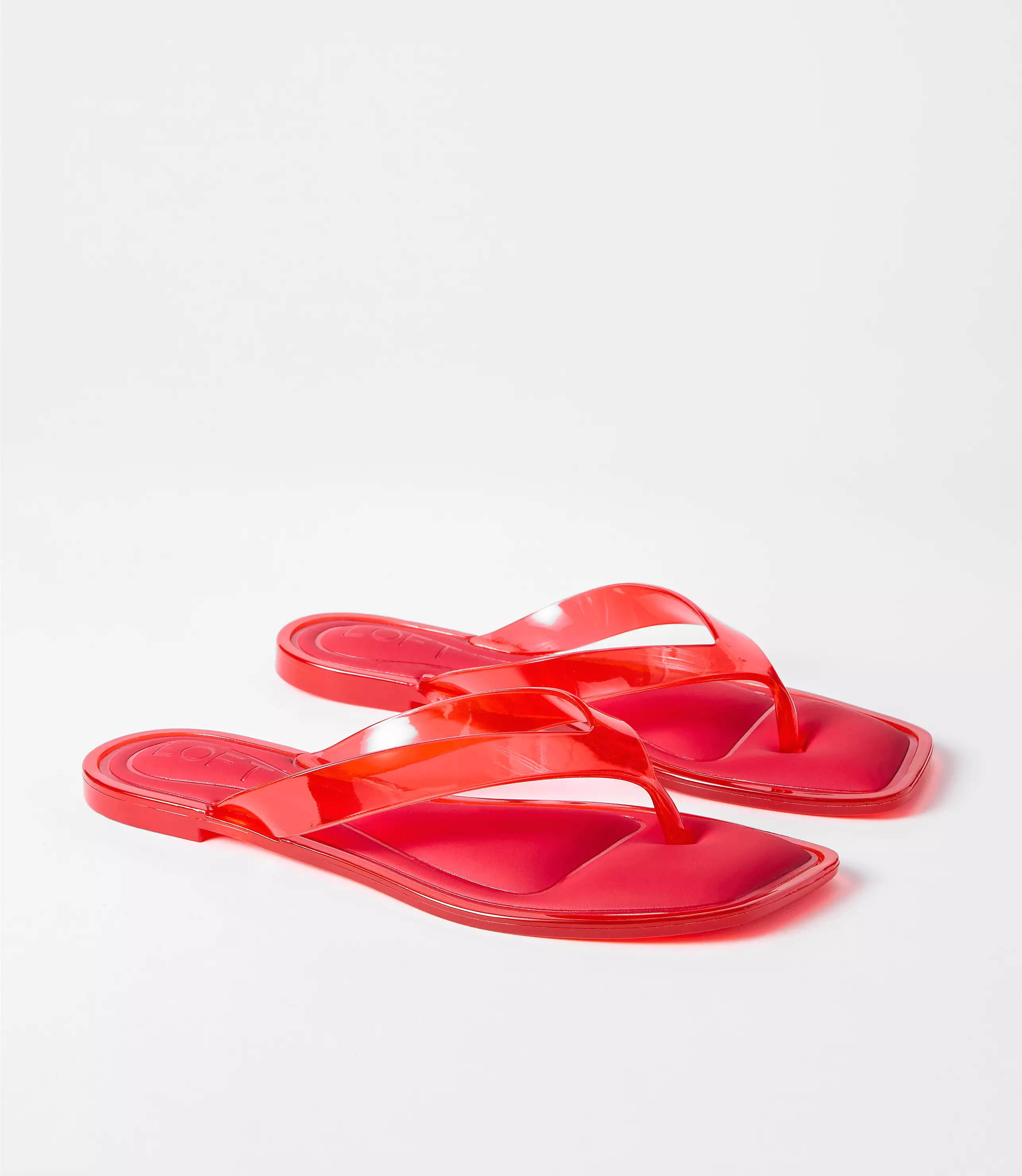 Jelly Thong Sandals | LOFT