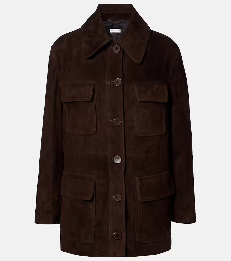 Nour Hammour Lorien suede jacket | Mytheresa (US/CA)