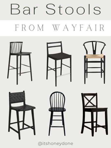 My too barstool picks from Wayfair. I have the one on the top left and LOVE them in our kitchen 🖤

#LTKFind #LTKsalealert #LTKhome
