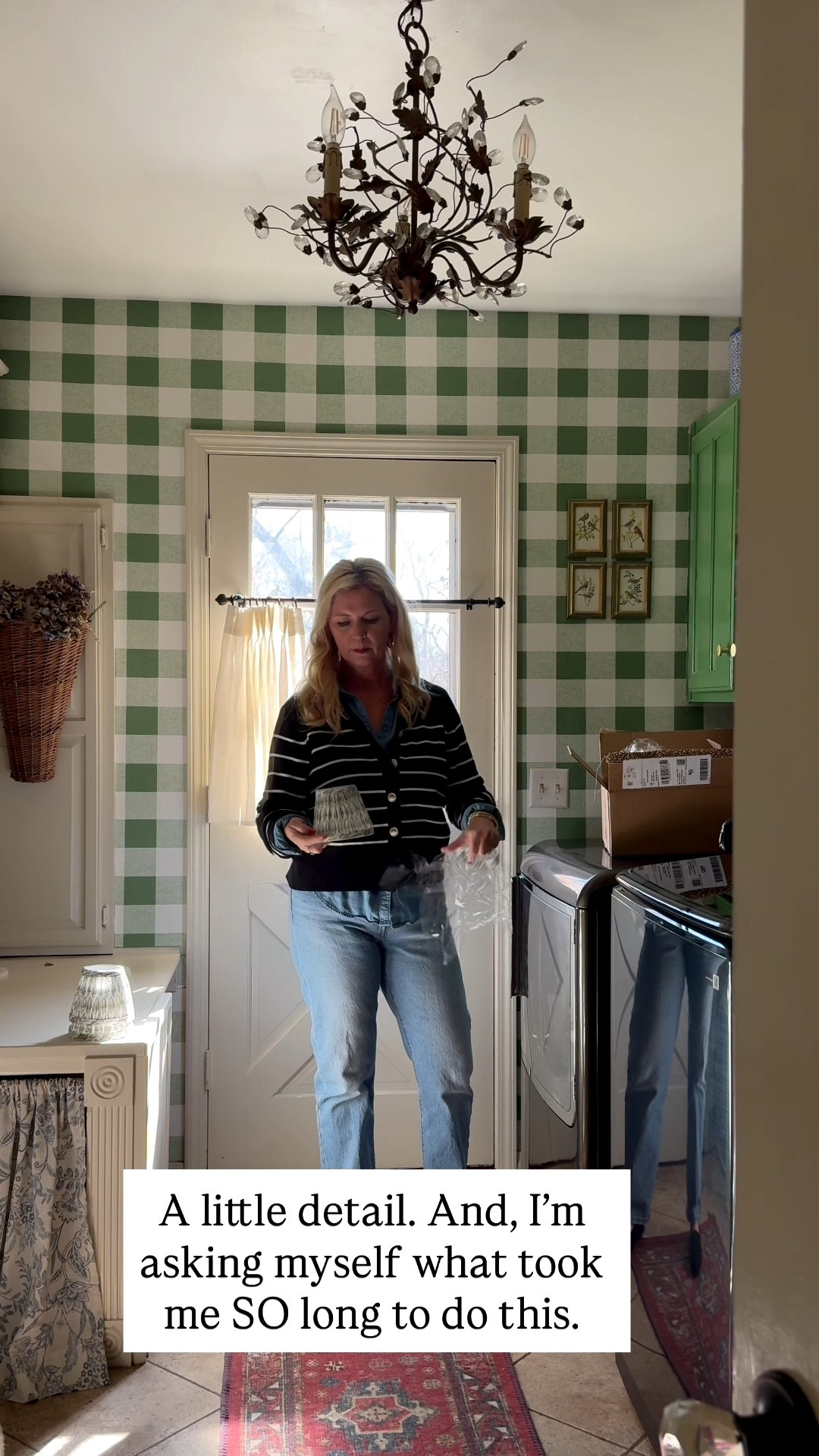 What took me so long to add these pleated chandelier lampshades? I have them on my other matching chandeliers. It’s such a simple little detail that adds extra charm and color. 

#LTKSeasonal #LTKSaleAlert #LTKHome