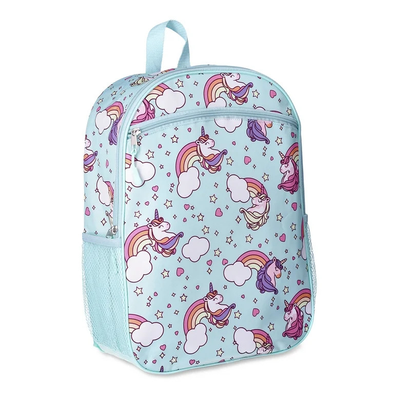 Wonder Nation 16" Backpack, Celestial Unicorn Mist Mint | Walmart (US)