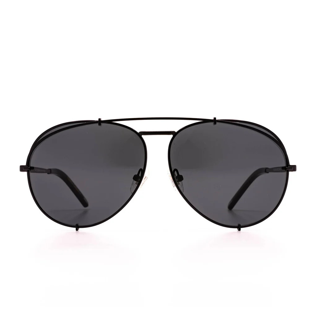 CHELSEA HOUSKA - AVIATOR + MATTE BLACK + GREY | DIFF Eyewear