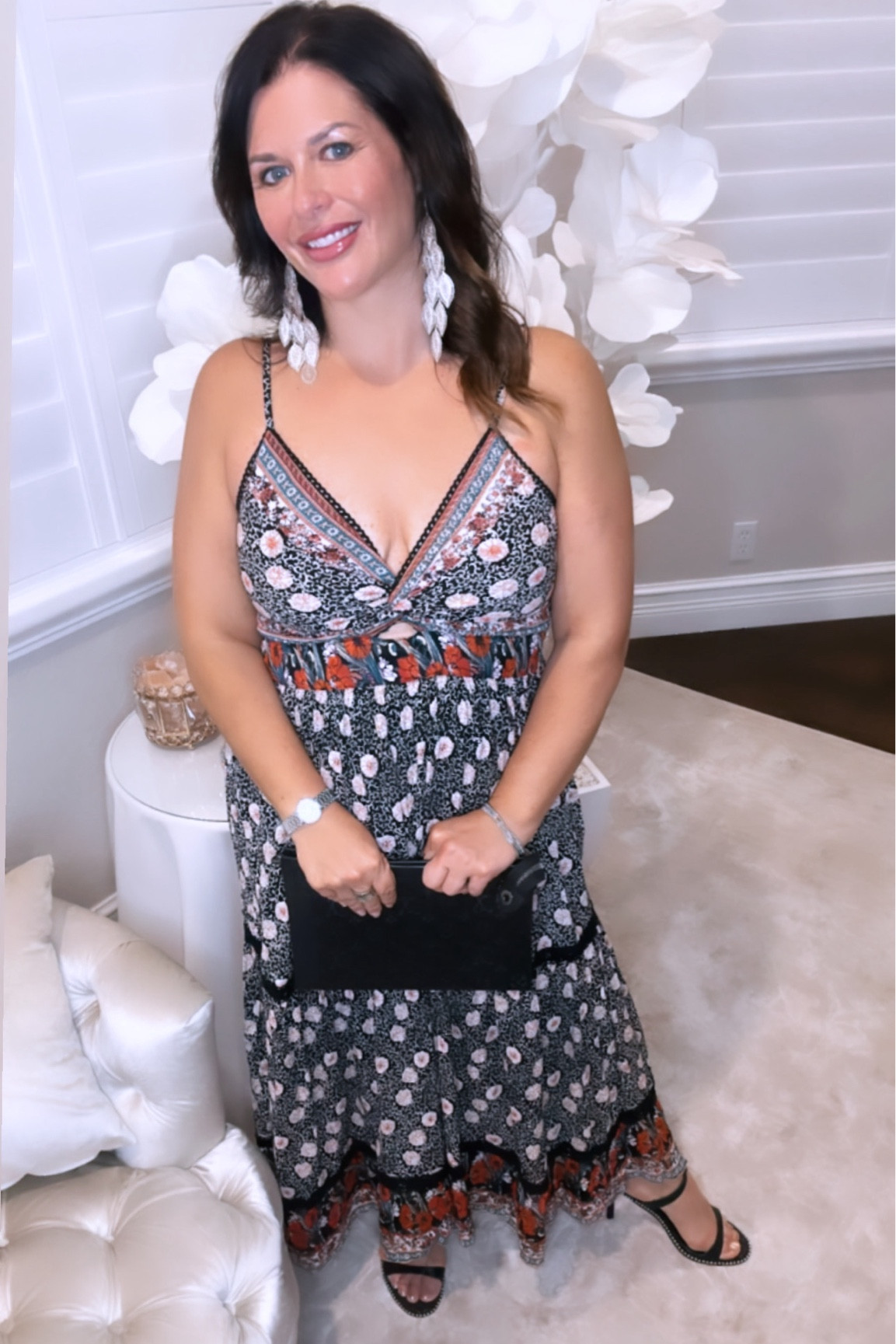 Another Boho style dress that I love! The pattern and adjustable straps make this the perfect addition to your wardrobe! 

#LTKMidsize #LTKStyleTip #LTKOver40