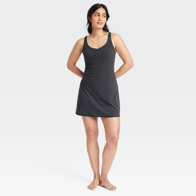 Women's Everyday Soft Active Dress - All In Motion™ Black M | Target