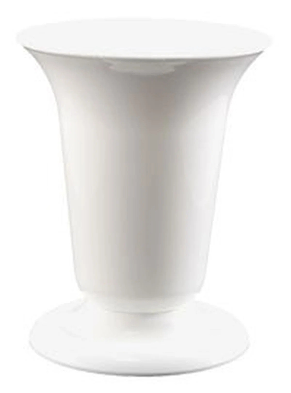 Red Barrel Studio® White Plastic Trumpet Urn Vase | Wayfair | Wayfair North America
