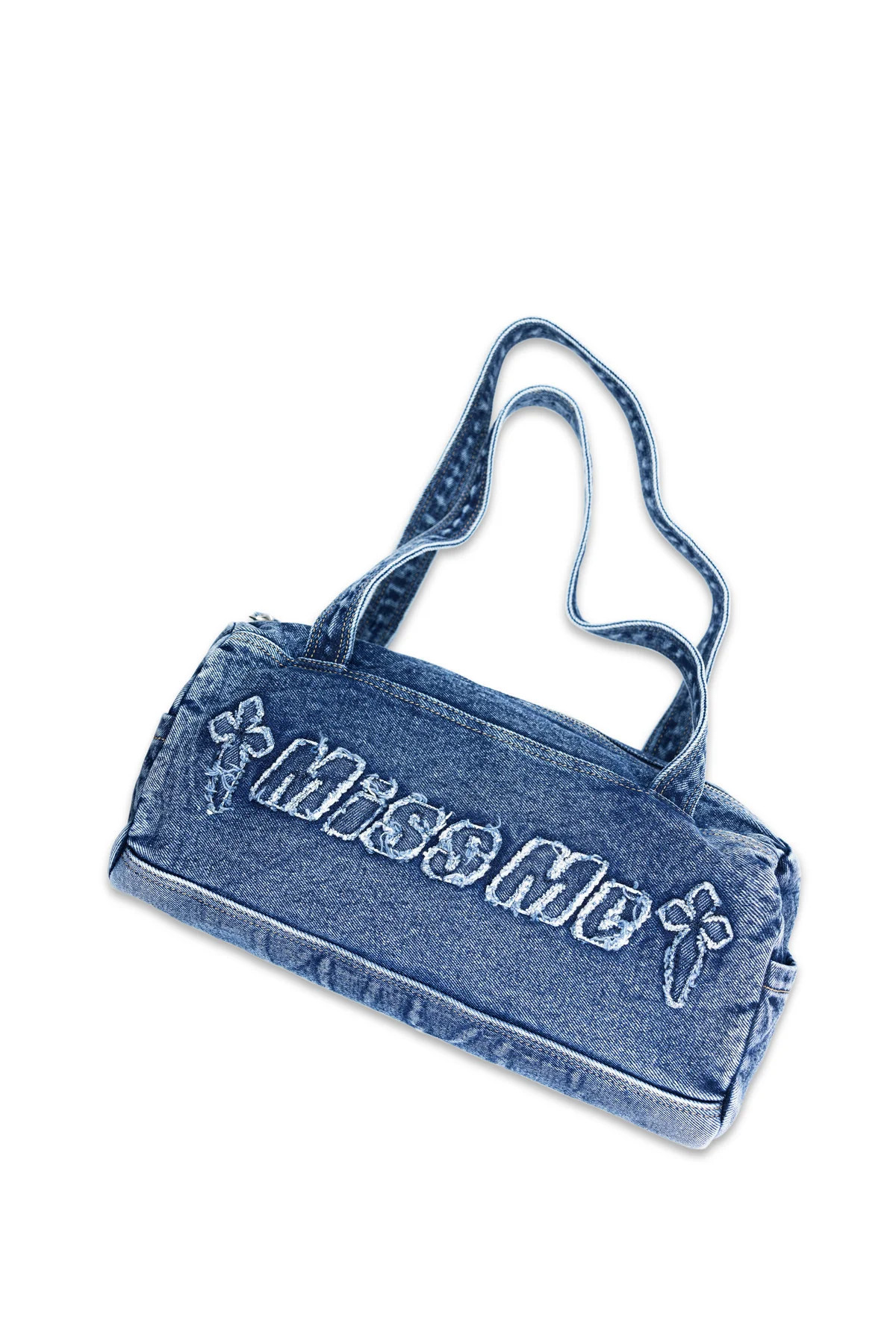 Denim Mini Duffle Bag | Miss Me