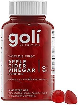 World's First Apple Cider Vinegar Gummy Vitamins by Goli Nutrition - Immunity, Detox & Weight - (... | Amazon (US)