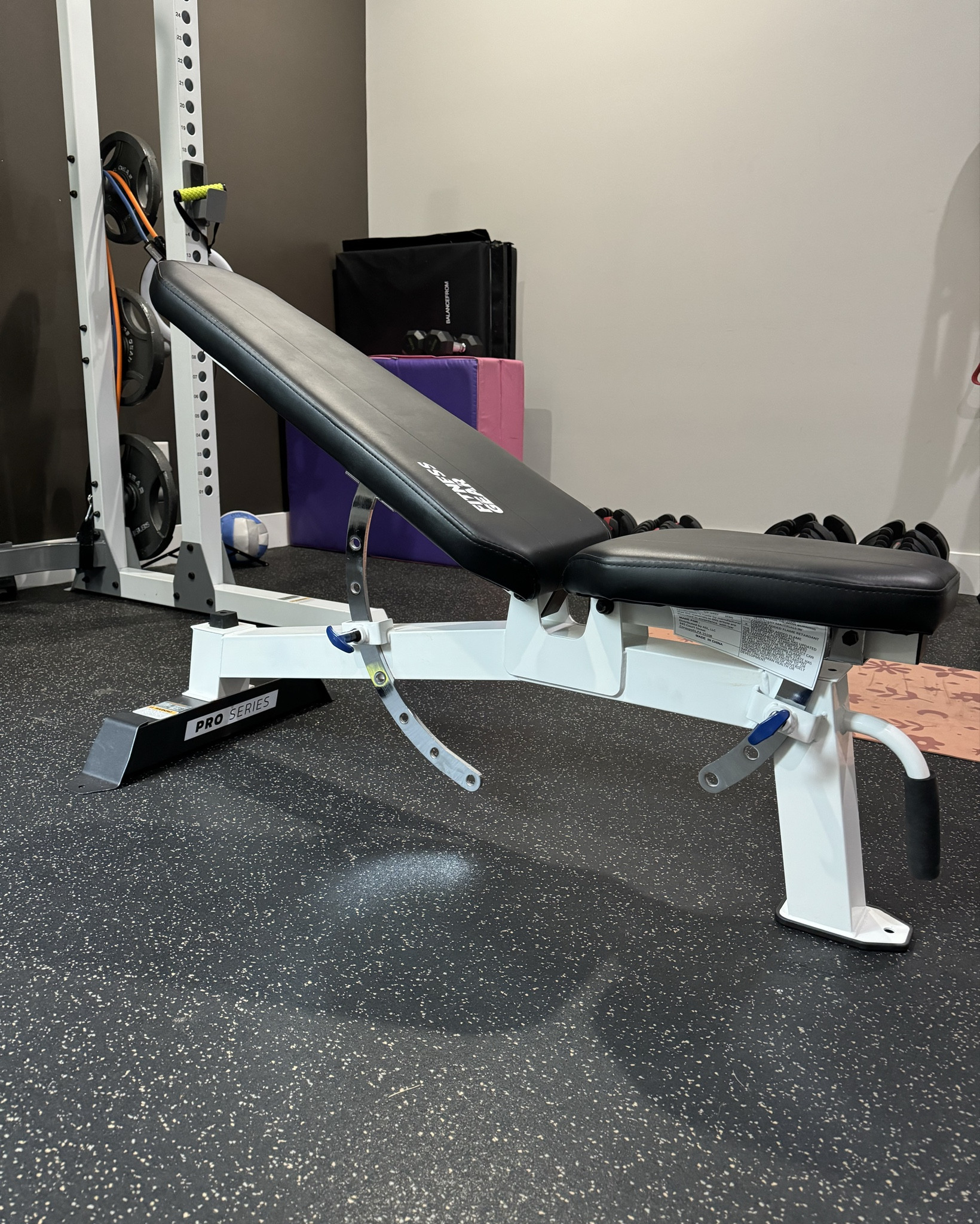 I get asked about my weight bench all the time! This one is made by Fitness Gear and I found it at Dick's Sporting Goods. 

It is super sturdy, and the cushion is thick and firm enough to handle step-ups, etc. 

I've had several benches and this is my favorite one, by far! 


#LTKFamily #LTKFitness #LTKActive