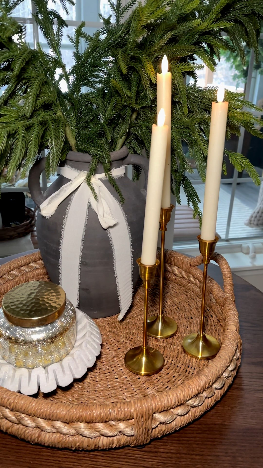 Rub & buff! You can use this on any candle stick holders ! Go grab some from the thrift store even! This color is antique gold 

#LTKHoliday #LTKHome #LTKGiftGuide