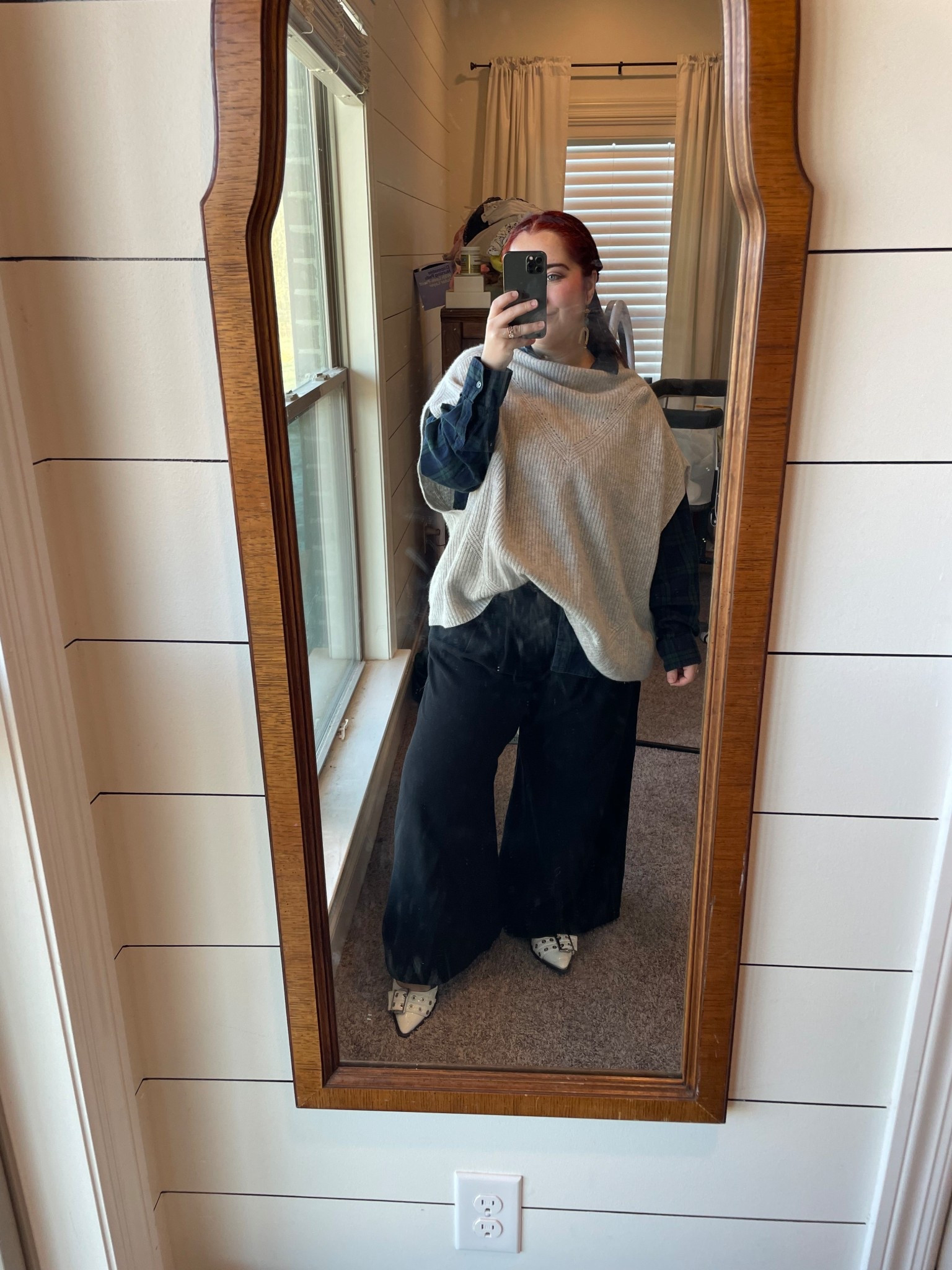 I’m wearing a size XLP in the trousers 

#LTKootd #LTKWorkwear #LTKMidsize