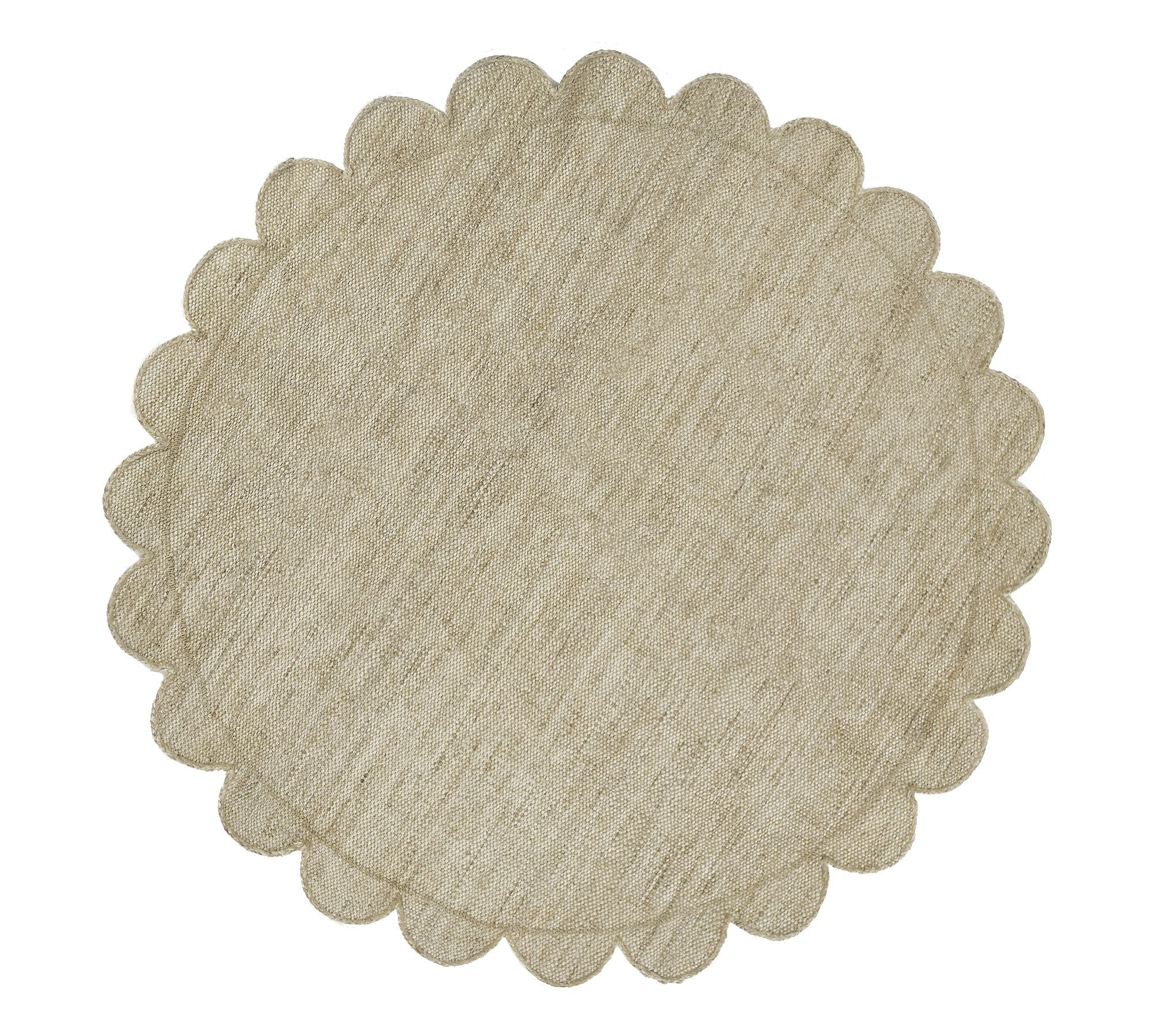 Pure Salt Parikia Handwoven Jute Round Rug | Pottery Barn (US)