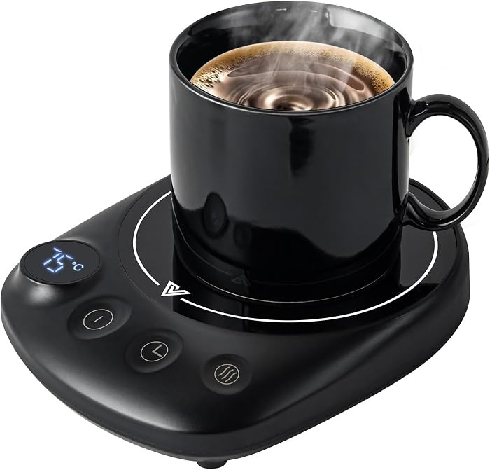 MYMULIKE Mug Warmer, Coffee Mug Warmer for Desk with 4 Temperature Settings (55℃/65℃/75℃/85... | Amazon (CA)